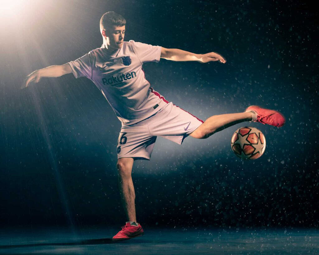 Shooting portrait de sportif