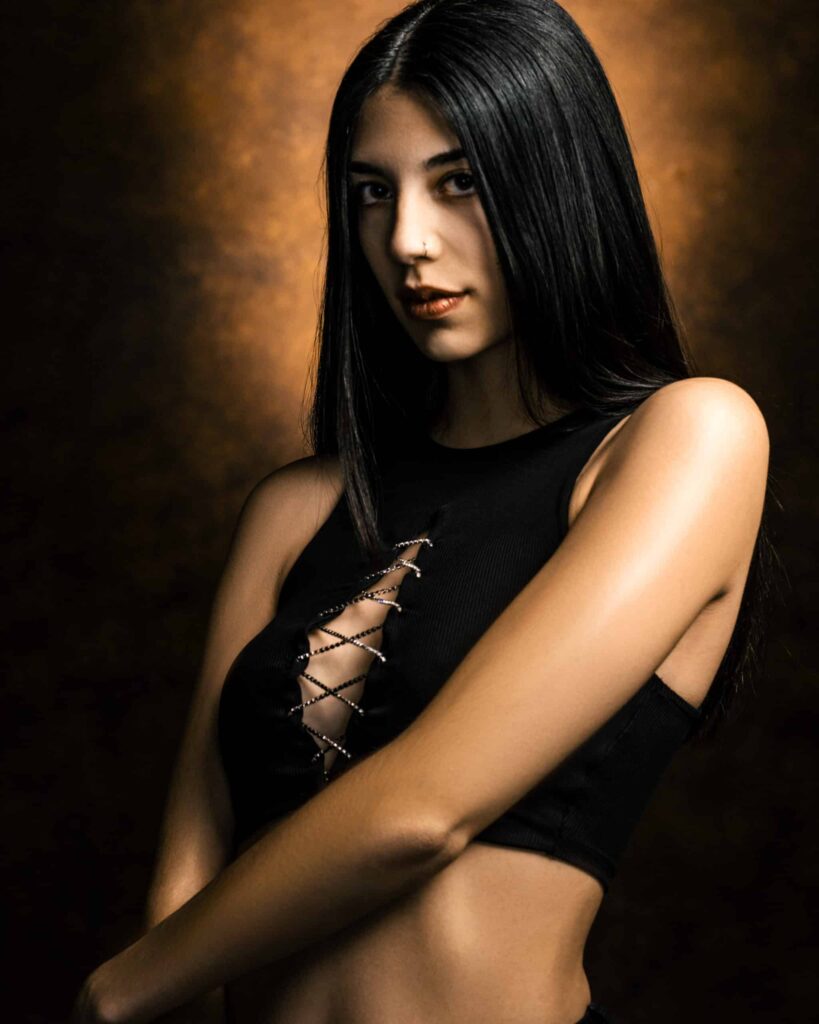 Shooting portrait beauty