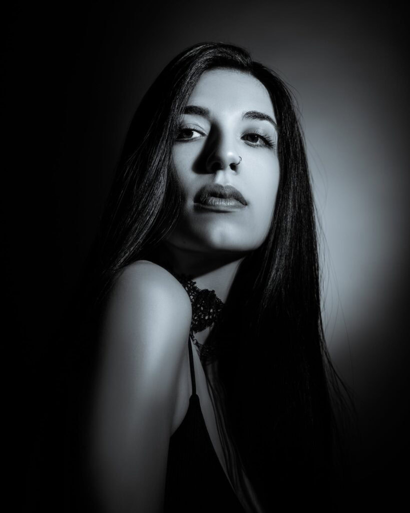 Shooting portrait beauty