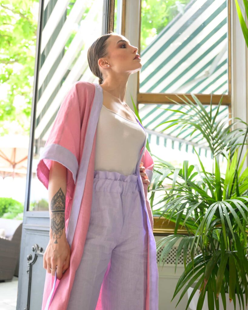 Shooting création de styliste