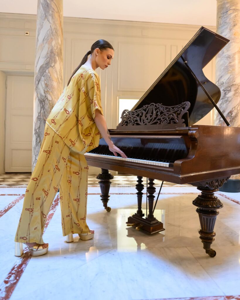 Shooting création de styliste