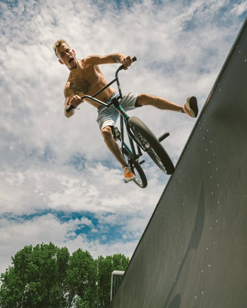 Shooting éditorial de sportifs