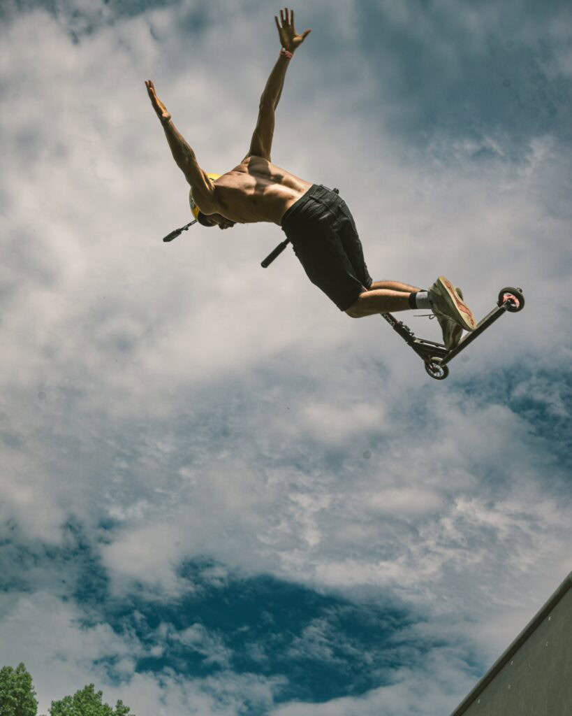 Shooting éditorial de sportifs