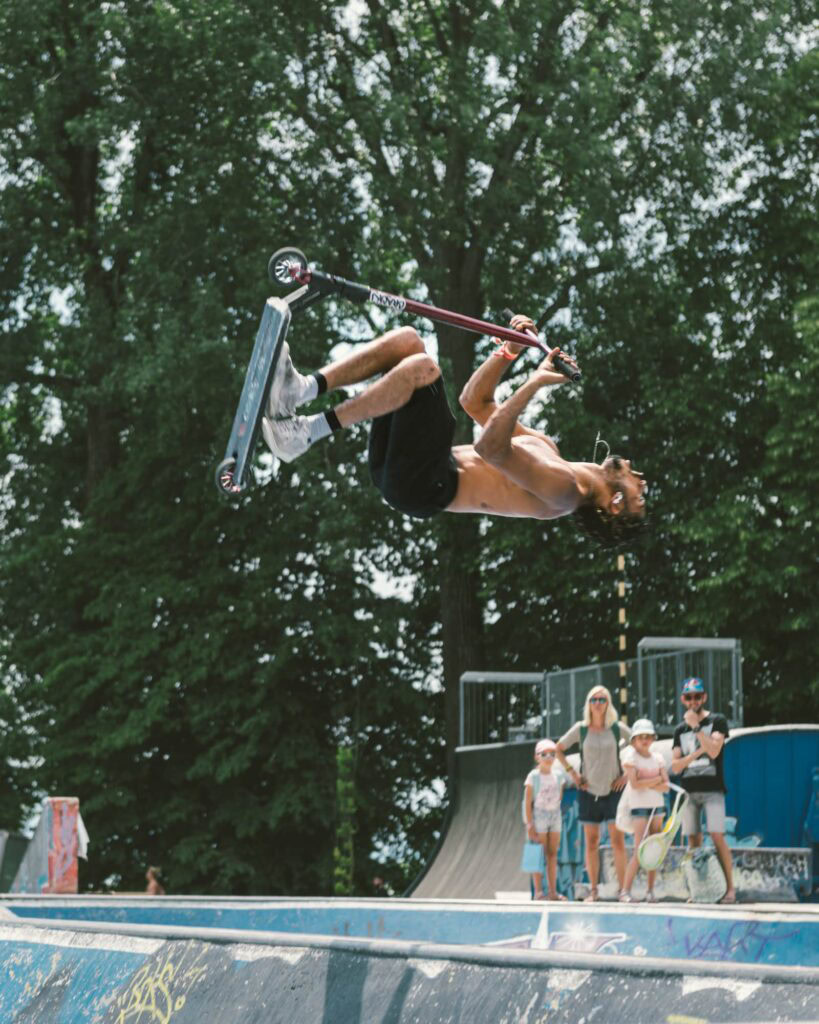 Shooting éditorial de sportifs