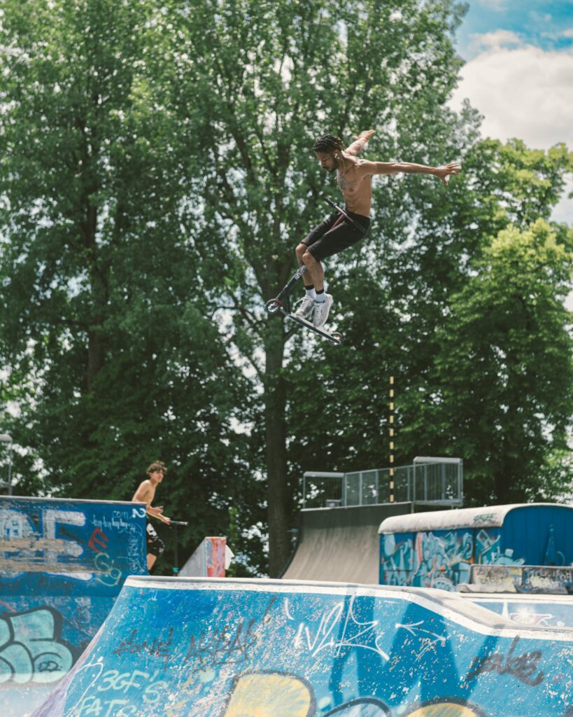 Shooting éditorial de sportifs