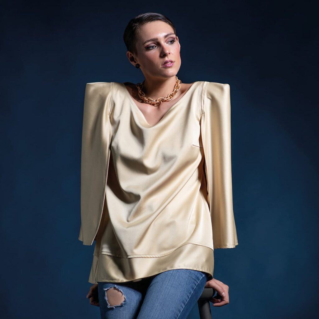 Shooting création de styliste