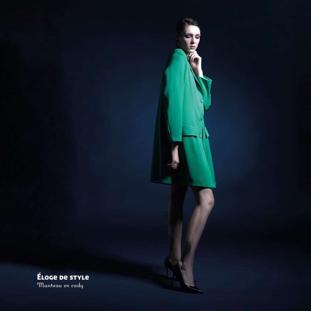 Shooting création de styliste