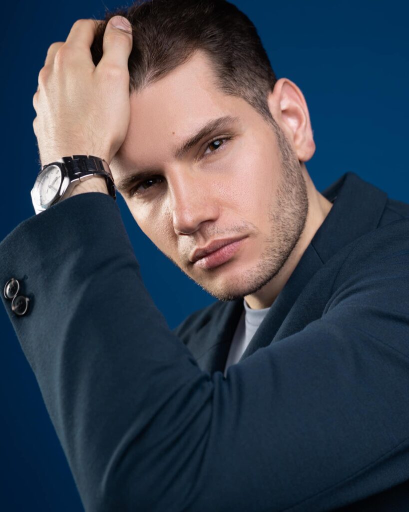 Shooting portrait beauty