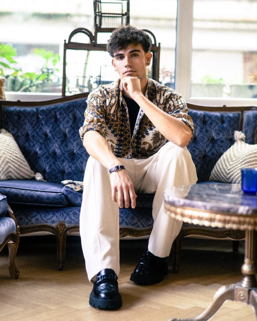 Shooting Book model homme