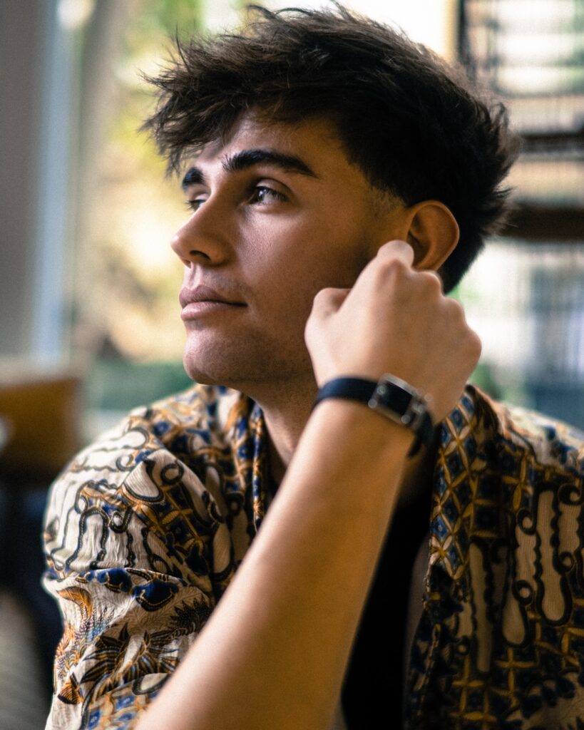 Shooting Book model homme