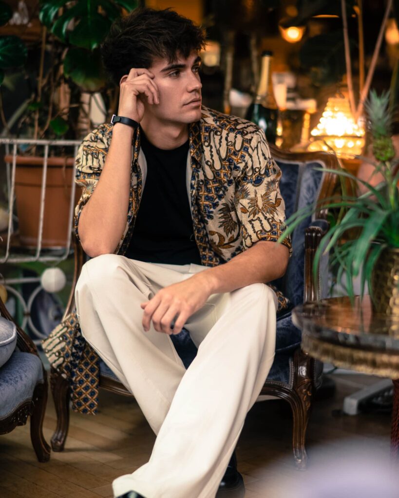 Shooting Book model homme