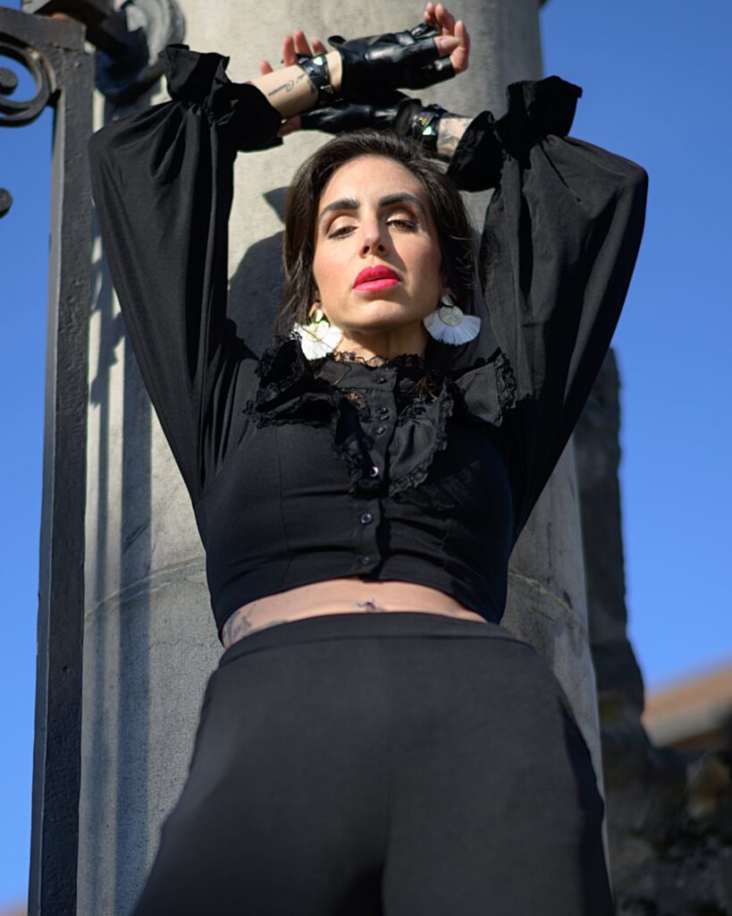 Shooting portrait beauty