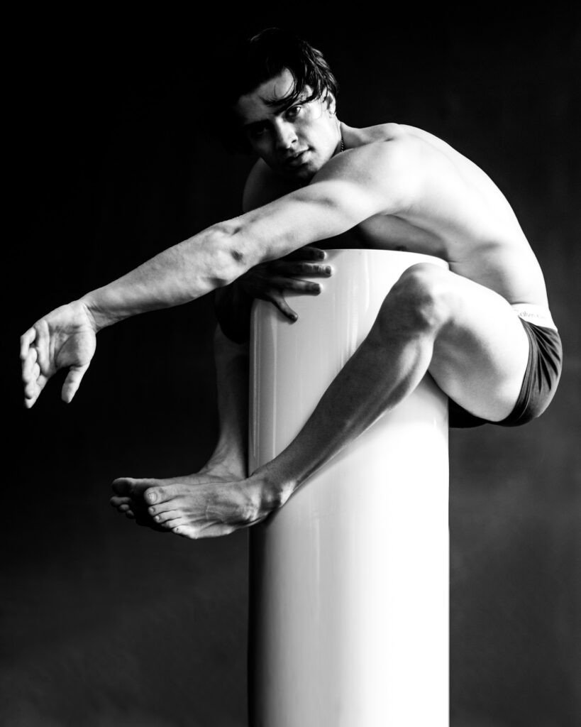 Shooting sous-vêtement masculin