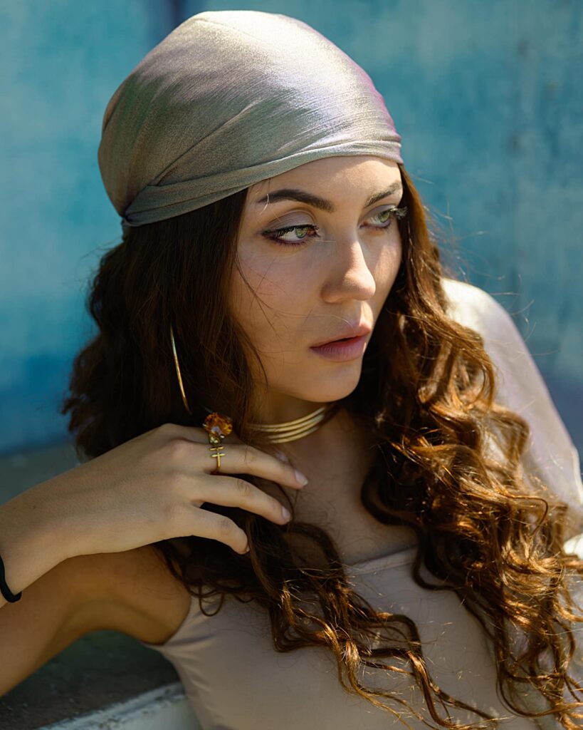 Shooting portrait beauty