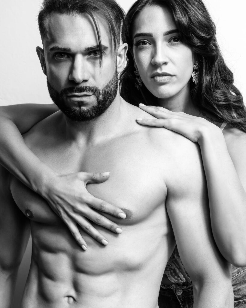 Shooting portrait couple