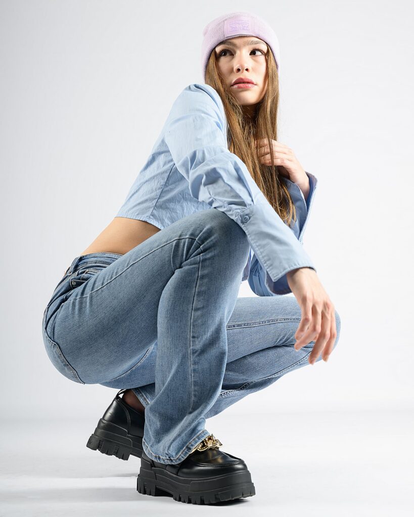 Shooting commercial prêt-à-porter