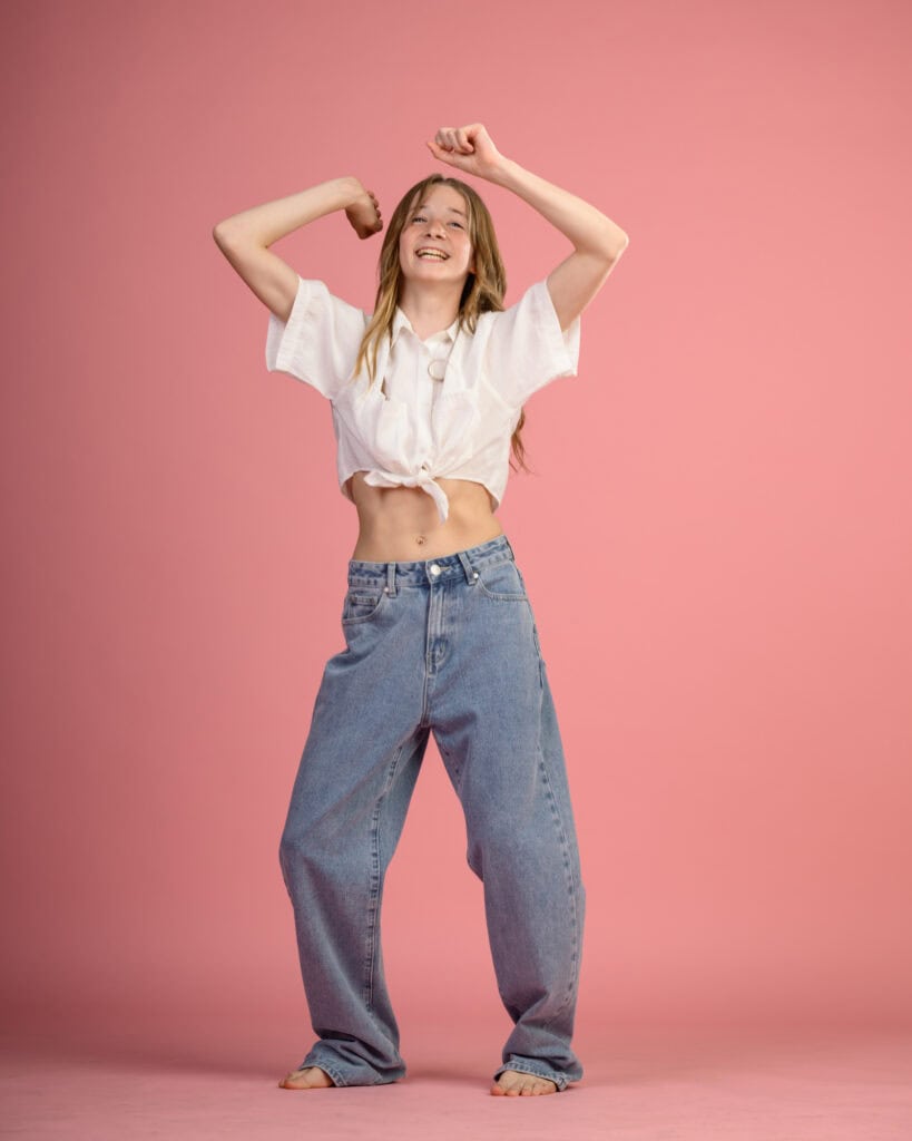 Shooting Book model kid