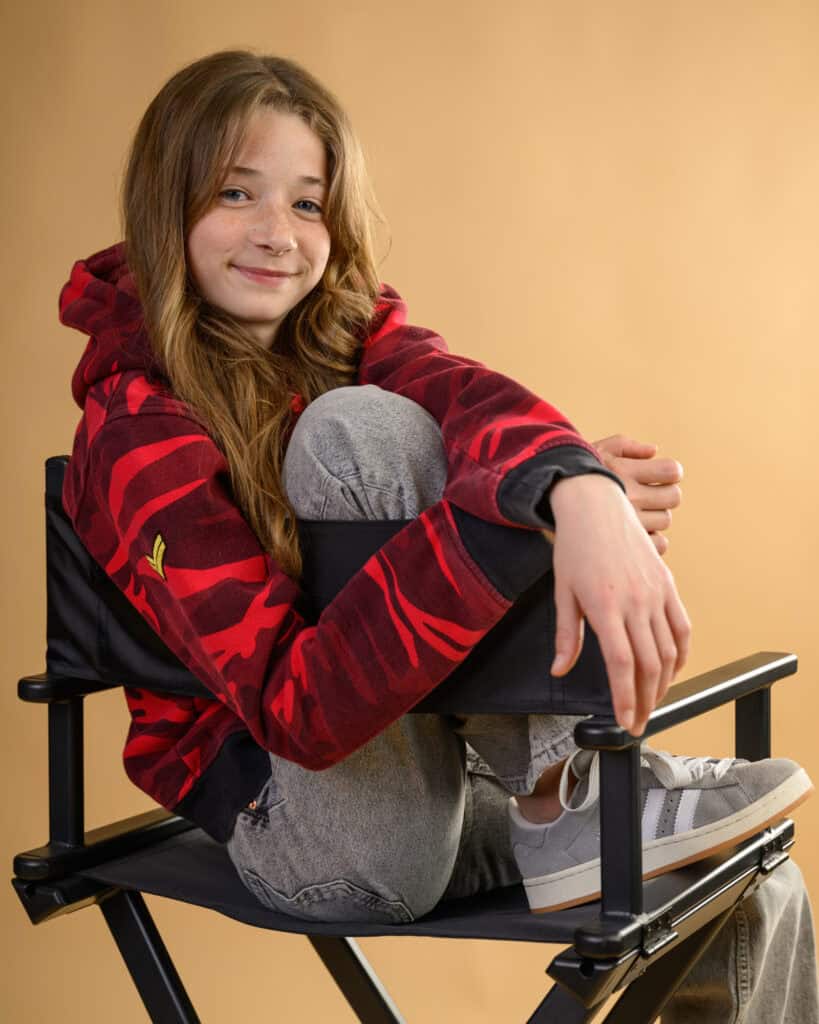 Shooting Book model kid