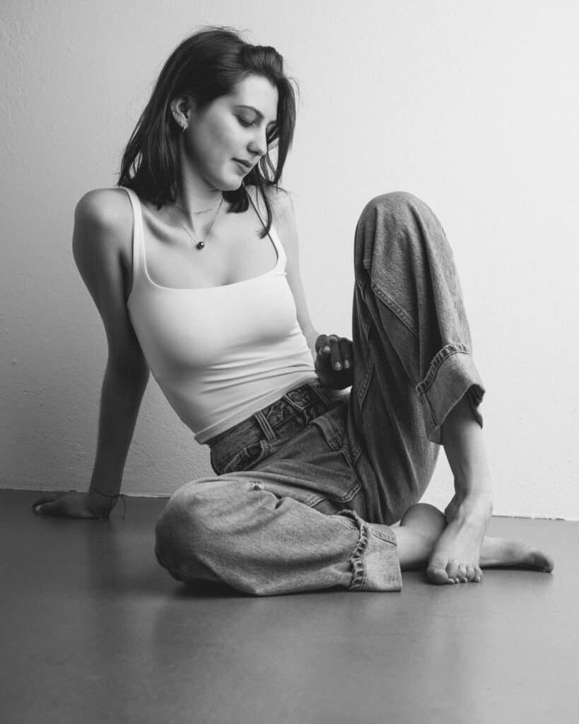 Shooting Book model femme