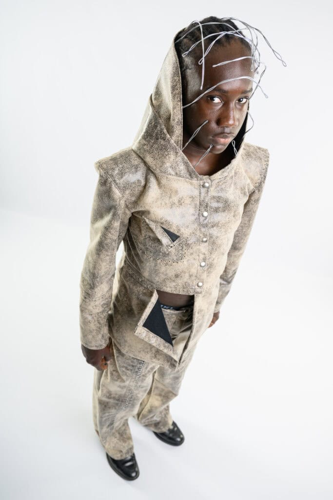 Shooting création de styliste