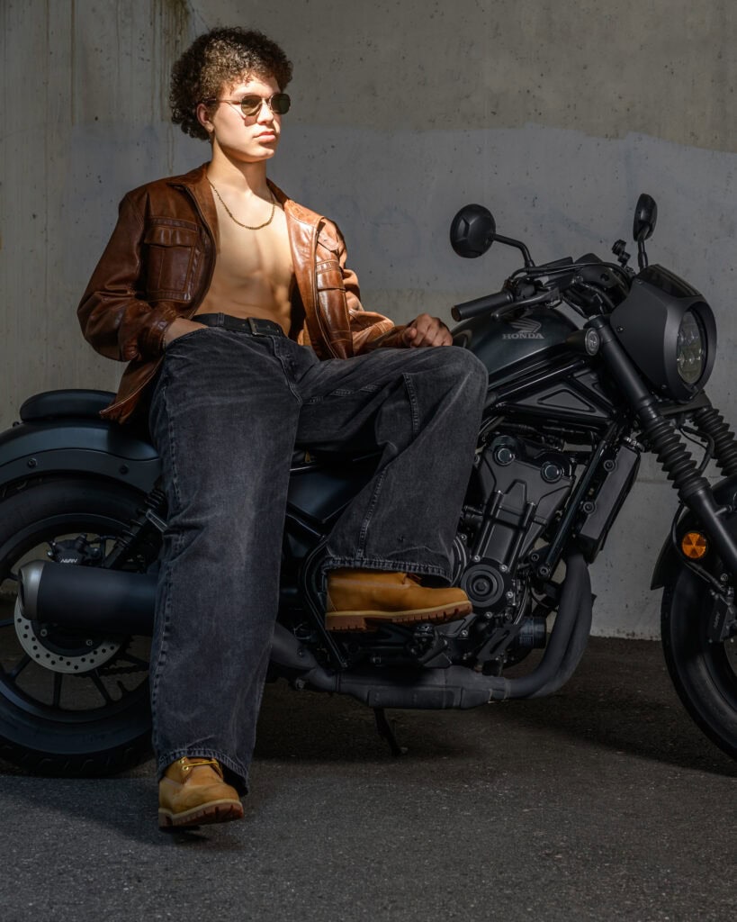 Shooting Book model teen