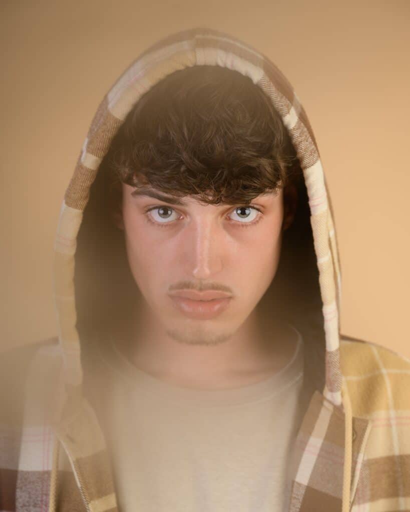 Shooting Book model teen