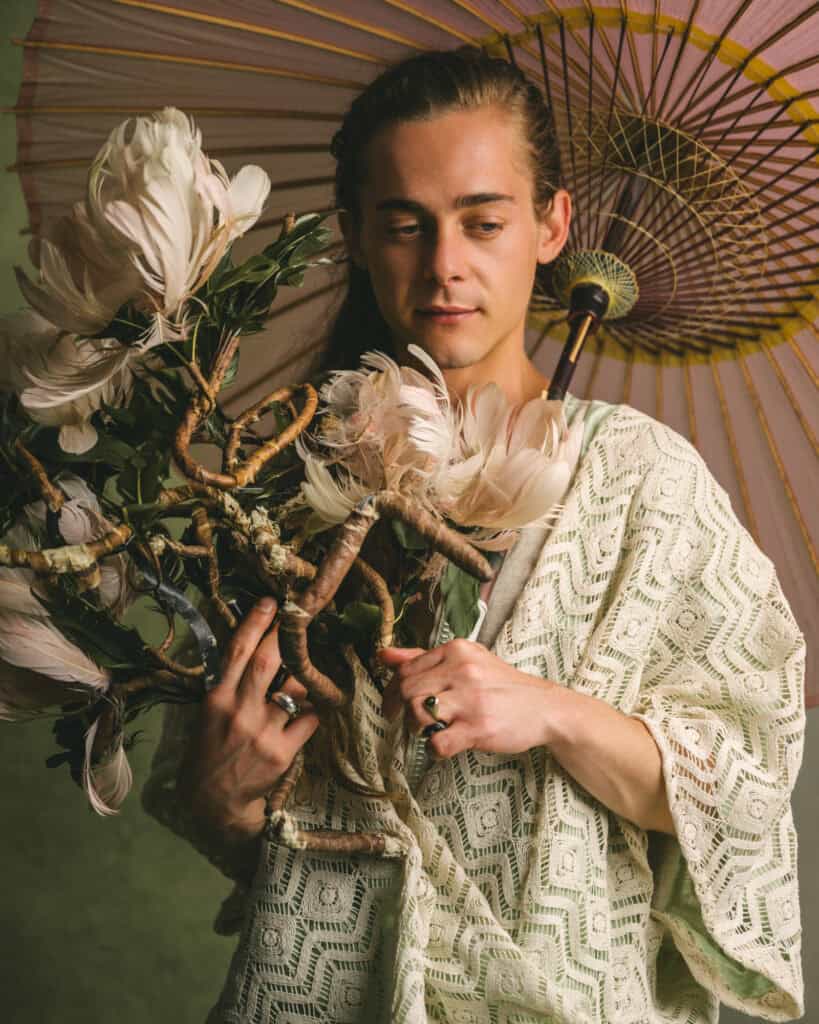 Shooting création de styliste