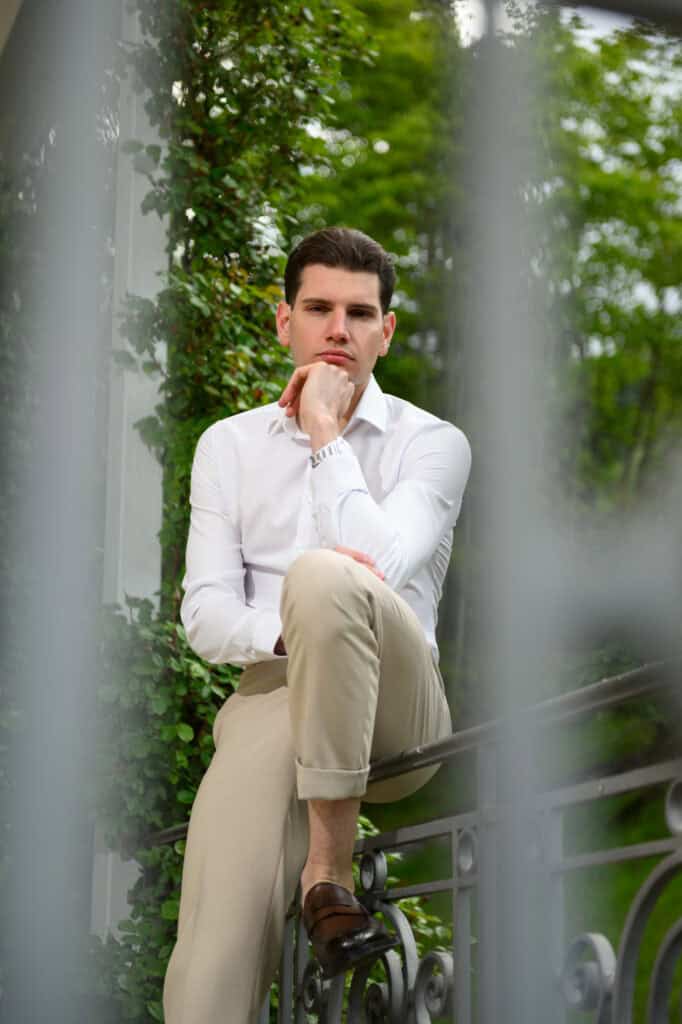 Shooting Book model homme