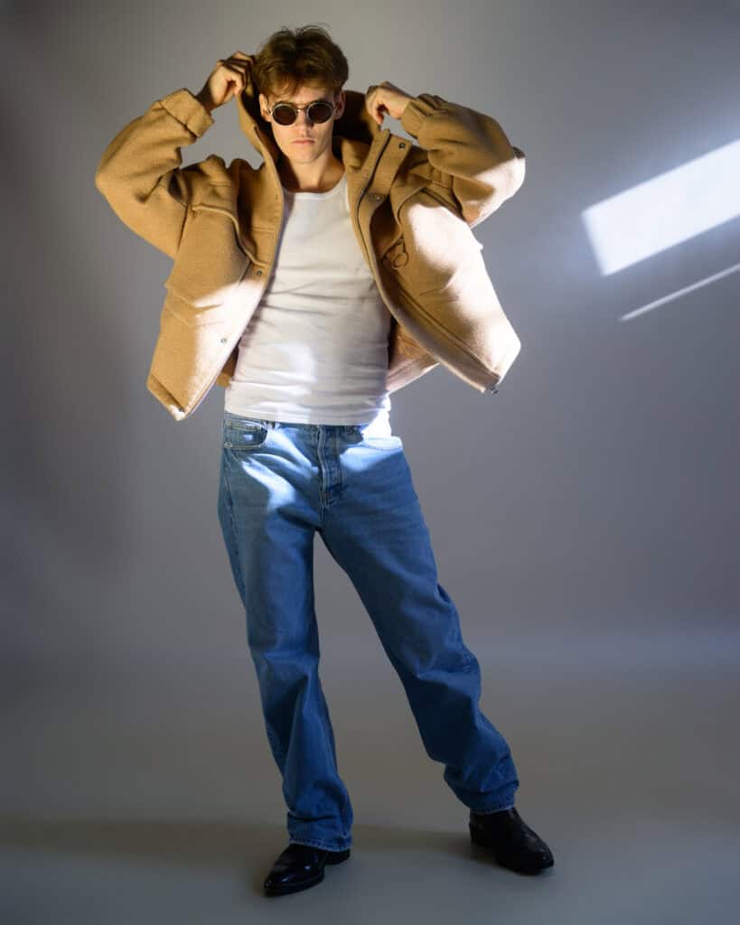 Shooting Book model homme